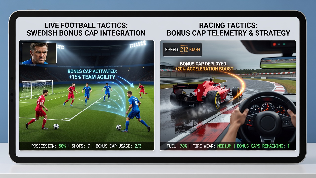 Racing live odds display on a smartphone screen reflecting Swedish bonus cap influences